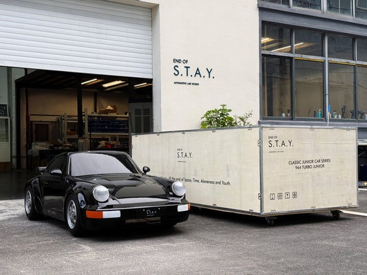 end of S.T.A.Y. 964 Turbo Junior MK4