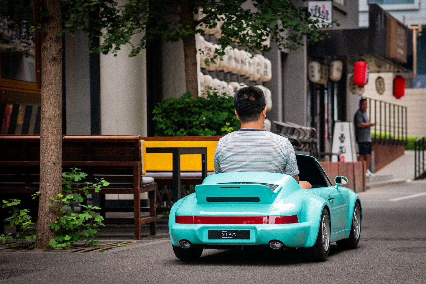 end of S.T.A.Y. 964 Cabriolet Junior MK4