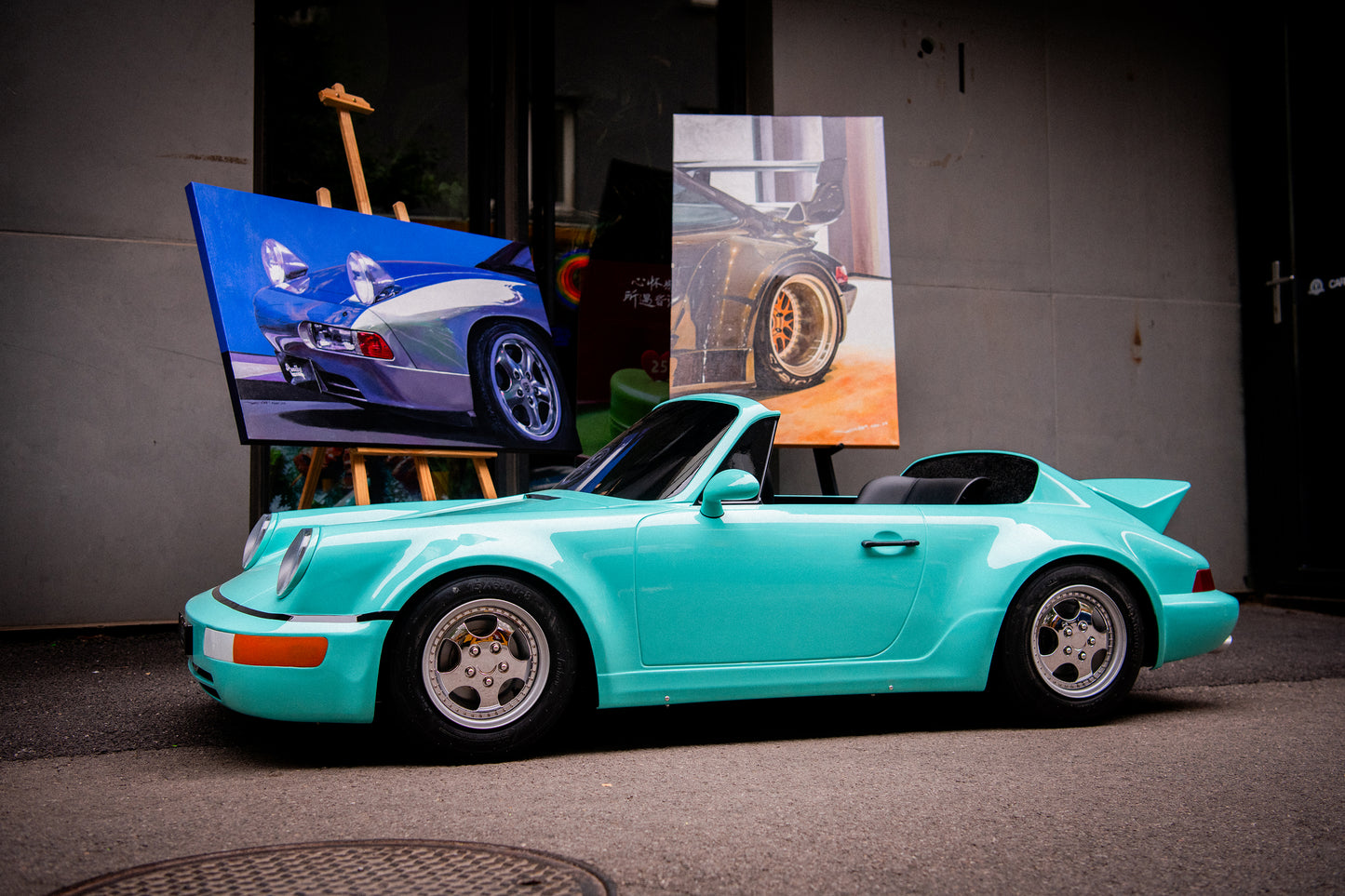 end of S.T.A.Y. 964 Cabriolet Junior MK4