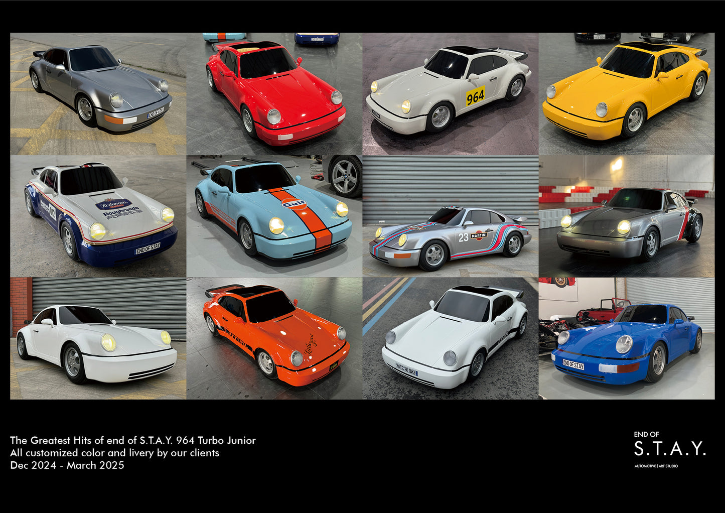 end of S.T.A.Y. 964 Turbo Junior