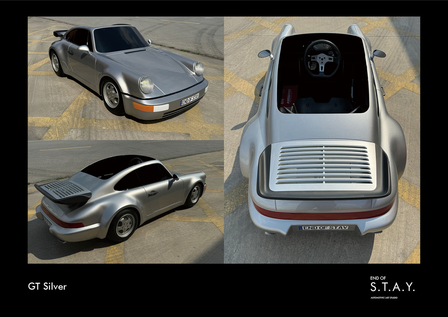 end of S.T.A.Y. 964 Turbo Junior MK4