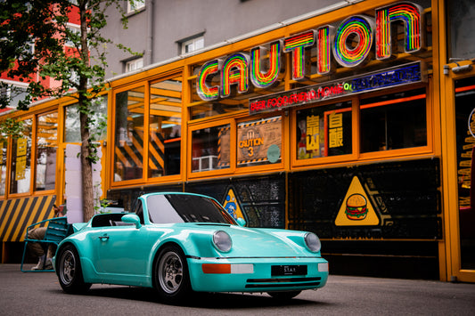 end of S.T.A.Y. 964 Cabriolet Junior