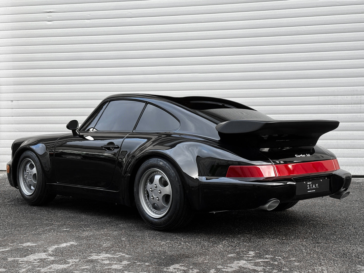 end of S.T.A.Y. 964 Turbo Junior