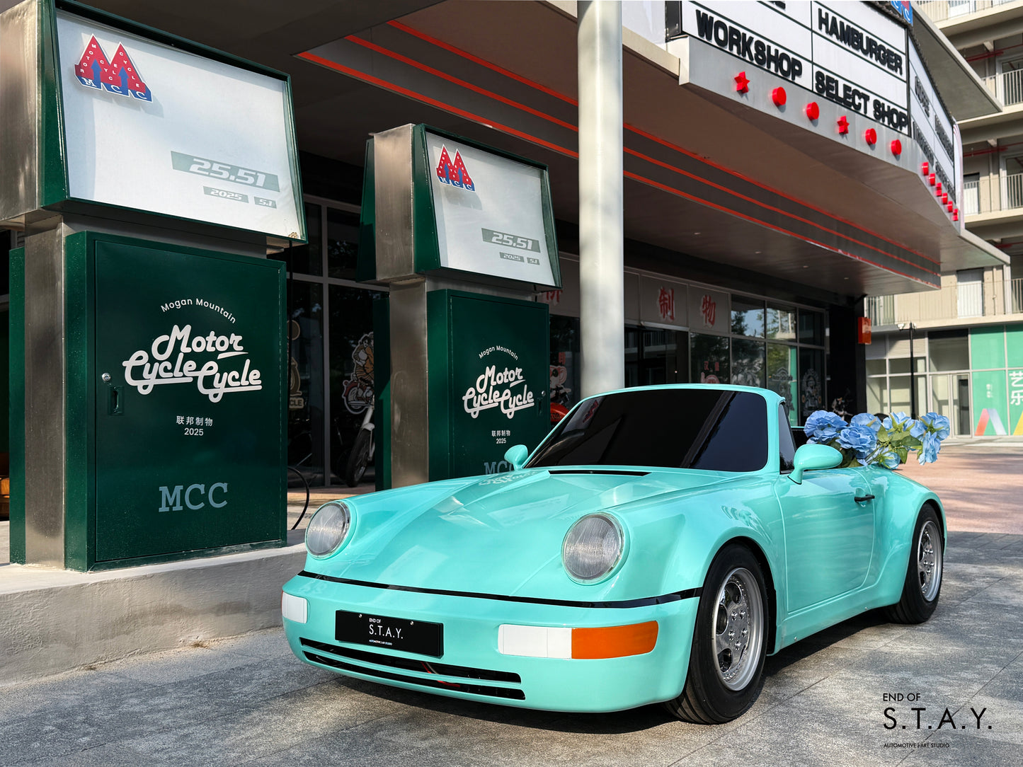 end of S.T.A.Y. 964 Cabriolet Junior MK4